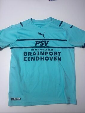 Puma PSV Eindhoven youth Short Sleeve soccer jersey - Teal